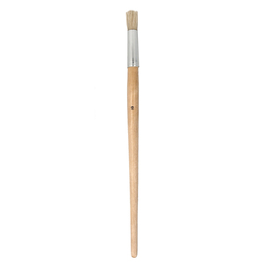 Brico <b>Round</b> <b>Brush</b> White Bristle No. 12 - Product Image 1
