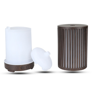 Difusor de Aroma con Diseño de Madera, 180 ml, Tipo Niebla, Humidificador de Escritorio para Oficina con Función de Temporizador, Alimentado por USB - Product Image 4