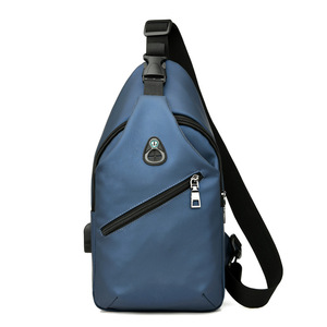 Bolsa de Lona Multifuncional Personalizada al por Mayor, con Carga USB, Gancho para Auriculares, Impermeable, Estilo Coreano - Product Image 3