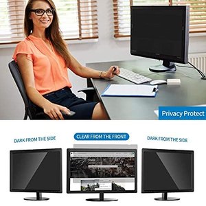 NANOBLIND Protecteur d'écran de confidentialité occultant pour moniteur LCD grand écran de 15.6 à 34 pouces anti espionnage facile à installer et à enlever - Product Image 3