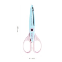 Ciseaux de bureau multicolores pour étudiants 16,8*6,4 cm, ciseaux en acier inoxydable pour artisanat, scrapbooking, découpe de papier quotidienne