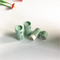 Tube de baume à lèvres et déodorant 100% biodégradable, recyclable, fait main, écologique, de haute qualité, 5g/10g, emballage kraft personnalisé