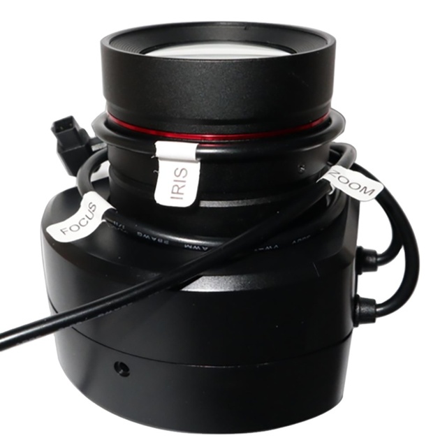 8 Megapixel Varifocal P Iris Lens 11-50mm CS 1/1.7" Motorized Zoom Lens