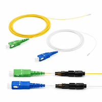 Conector de Fibra Óptica Rápido SC APC UPC G657A1 Monomodo, Accesorios de Fibra Óptica FTTH