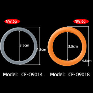 FAAK-Anneau <span class=keywords><strong>correcteur</strong></span> de prépuce masculin en silicone, anneau de résistance retardant l'éjaculation, anneau de pénis, jouets sexuels pour hommes - Product Image 6