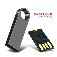 Flashdisk Logam Custom Logo Gaya Gantungan Kunci, Memory Stick USB, Thumb Drive, Pen Drive, Flash Disk USB