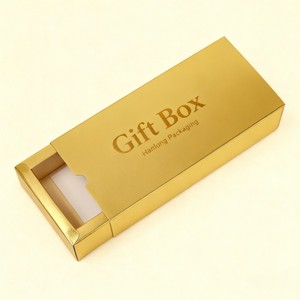 Luxury Silver/gold Card Paper Box for Gift Digital Printing Paper Box for Gift Biodegradable Fashion Gift Paper Box - Product Image 2