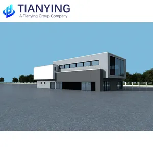 Сборная стальная конструкция здания складские сараи для хранения наружных стальных конструкций офисное здание