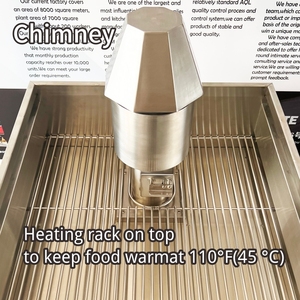 Four à charbon sans armoire, équipement de cuisine, barbecue en acier inoxydable, <span class=keywords><strong>grill</strong></span> à charbon, <span class=keywords><strong>machine</strong></span> à griller - Product Image 5