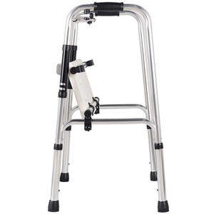 Marchette manuelle avec poêle de lit pour personnes âgées, produit de soins à domicile, support portable léger, chaise d'aisance, cadre de marche 3 <span class=keywords><strong>en</strong></span> 1 - Product Image 4