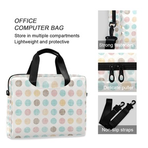 Custom Print Fashion Design 15.4 Inch Business <b>Laptop</b> Bag Computer Bag With Handles - Product Image 5