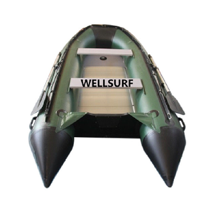 Bote Inflable de 360 cm para 5 Personas, Plegable, para Pesca, con Casco de PVC, Piso de Aluminio, Goma Antideslizante, PVC de 0.9 mm, Diámetro del Tubo de 45 cm - Product Image 4