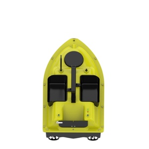 <span class=keywords><strong>Bateau</strong></span> de pêche automatique en plastique avec GPS 16 positions, 3 compartiments à appâts, bande lumineuse LED, portée de 500 m et retour automatique - Product Image 1