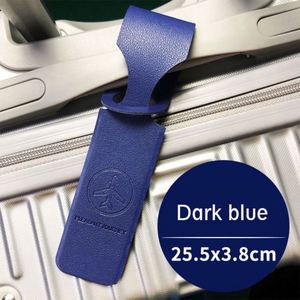 Etiquetas de Equipaje de Viaje Antipérdida Modernas, de PVC Suave, con Diseño de Letras, Regalos Promocionales de Viaje - Product Image 3