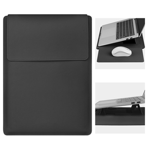 Bolso para portátil Kingsoil 3 en 1, el más vendido, con soporte y alfombrilla para ratón, funda de piel sintética para portátiles de 14-16 pulgadas, en stock. - Product Image 1