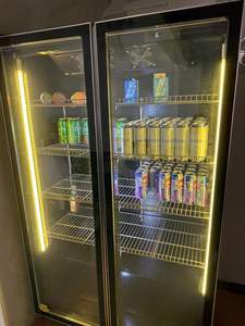 Réfrigérateur à boissons à double <span class=keywords><strong>porte</strong></span> YINZHENG, refroidissement par air, <span class=keywords><strong>porte</strong></span> en verre, pour les commerces - Product Image 3