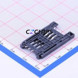 SIM-107 SIM Card Connector SMD Connector Flip Cover Type Mini SIM Card Card Holder 2.5mm - Product Image 2
