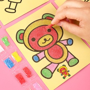 Kit de Arte con Pegatinas de <span class=keywords><strong>Arena</strong></span> para Niños, Fomenta el Dibujo y las Habilidades de Creación con <span class=keywords><strong>Arena</strong></span> - Product Image 5