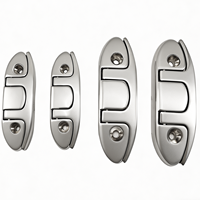 Crampon de bateau à ouverture latérale avec billes en acier, en acier inoxydable 316, fournisseur d'accessoires marins pour bateaux et yachts