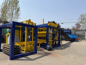 Chất lượng cao QT4-15B tự động thủy lực Khóa liên động Khối Máy làm-Sản xuất rỗng/rắn xi măng khối động cơ bơm bao gồm - Product Image 4