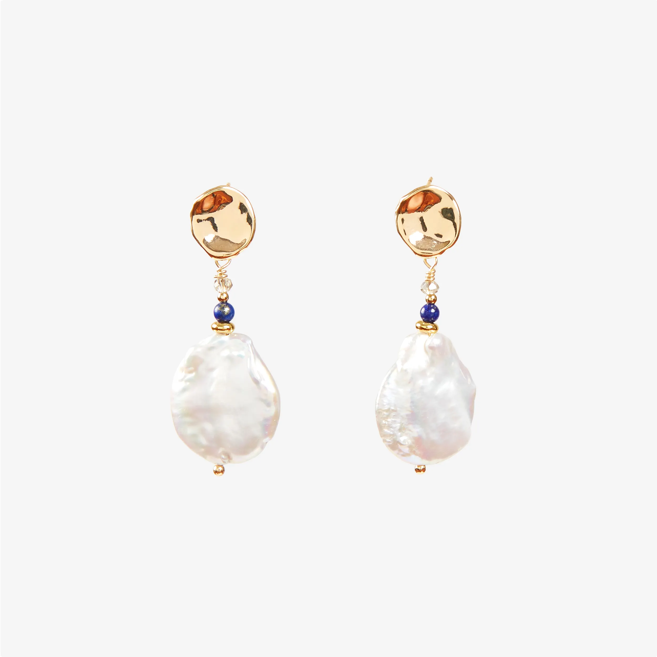 Ww Original Design Natural Baroque Pearl Fashion Glamour Earrings
