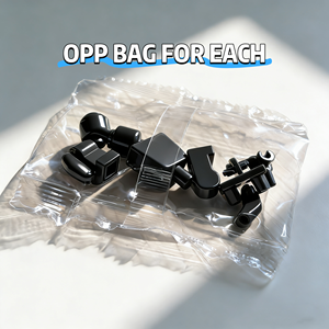Figurines vierges en blocs de construction, mini-poupées non imprimées, figurines simples avec pulvérisation dorée, jouet en plastique à assembler - Product Image 6
