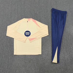 Equipación de Entrenamiento de Fútbol de Otoño Invierno del Barcelona 25/26, Sudadera de Media Cremallera y Manga Larga, Liga Europea de Fútbol - Product Image 5