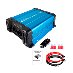 2000W 12V 24V 48V Dc to AC 220 Pure Sine Wave Off-Grid Solar Inverter