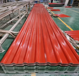 Tôle d'acier ondulée galvanisée de 0,18 mm à 0,80 mm, tôle de toiture en fer de haute qualité, <span class=keywords><strong>zinc</strong></span> blanc de 0,12 à 0,6 mm - Product Image 1