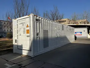 1mwh bateria energy storage container 1mwh Baterias Armazenamento De Energia Solar no Sistema De Bateria Do Recipiente