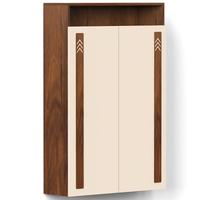 Meuble à chaussures convertible en bois au design moderne pour salon, salle à manger, buanderie, hôtel, villa – Mobilier d'extérieur polyvalent