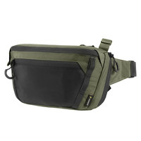 Gilet Tactique Molle en Cordura, Sac Banane de Poitrine Discret avec Étui pour Transport Quotidien