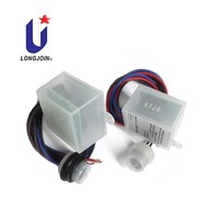 Mini Sensor Fotoeléctrico de 3 Cables, 12V 24V, CC/CA