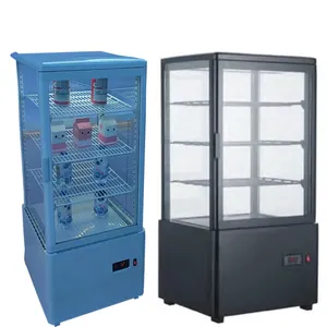 Topcool Wine and Beverage Coolers Black Beverage Beer refrigerator Constant Temperature Freestanding Wine Freezer