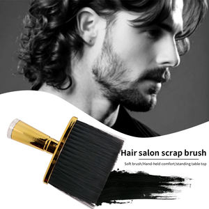 软质塑料时尚发刷颈面部除尘器美发剪发清洁理发沙龙配件造型工具 - Product Image 4