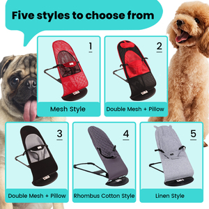 Hersteller Großhandel verstellbare tragbare Hängematte Hund Rocker Schaukel bett Modisches Haustier bett für Schaukel Türsteher - Product Image 4