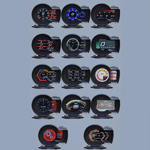 F835 büyücü araba göstergesi OBD2 Head Up ekran Turbo <span class=keywords><strong>Boost</strong></span> voltaj hız su sıcaklığı Alarm ile - Product Image 5