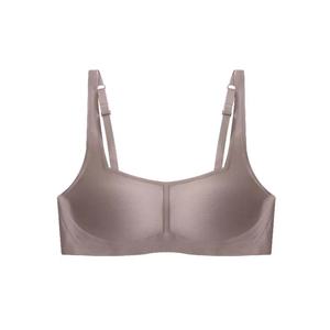 Sujetador de gel de una pieza cómodo, fino, sin costuras, de punto, con espalda en U, suave, transpirable, sin aros, para uso diario, copa 3/4, con almohadillas extraíbles - Product Image 5