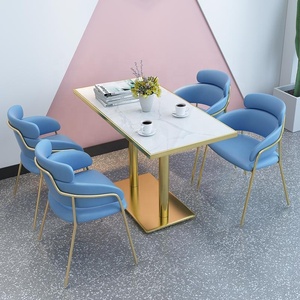 Youtai Commercial Solid Wood Modern <strong>Stable</strong> <strong>Table</strong> and Rectangular Round <strong>Table</strong> for Fast Food Restaurant - Product Image 4