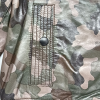 Blouson Bomber en Cuir Camouflage Personnalisé pour Femme, Manteau de Vol à Bordures Côtelées, Veste Moto Imprimée Camo OEM, Vêtement d'Extérieur Grande Taille