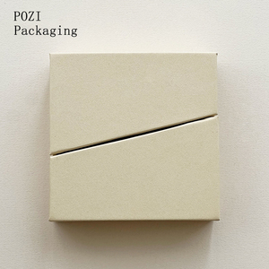 Boîte à bijoux en papier écologique <span class=keywords><strong>de</strong></span> luxe, motif carré, double porte magnétique, emballage en <span class=keywords><strong>carton</strong></span> élégant et durable - Product Image 2