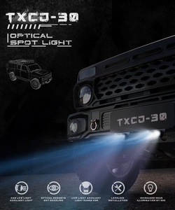 Nouveau 120W 12V <span class=keywords><strong>longue</strong></span> <span class=keywords><strong>portée</strong></span> 6000K IP67 phares LED Spot auxiliaire pour Offroad 4x4 voiture <span class=keywords><strong>Mini</strong></span> installation de plaque d'immatriculation universelle - Product Image 3