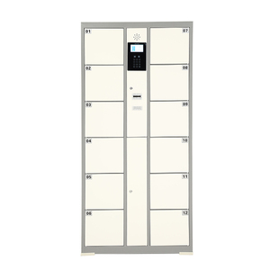 Smart Stainless Barcode Operated Luggage <b>Locker</b> for Supermarket - Product Image 2