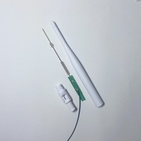 Antenne WiFi omnidirectionnelle double bande 2,4 GHz 5,8 GHz à gain élevé, antenne pliable en caoutchouc pour appareil de communication