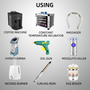 12-220V 50-100W PTC gốm không khí nóng 220C đen 95x31x25mm AC/DC điện nóng - Product Image 4