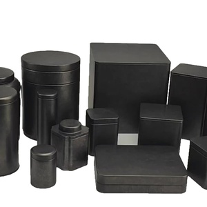 Boîtes en métal pour biscuits, emballages personnalisés imprimés, boîtes en métal rectangulaires de qualité <span class=keywords><strong>alimentaire</strong></span>, boîtes d'emballage - Product Image 1