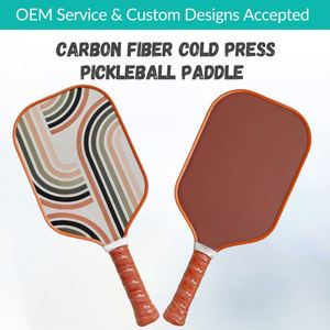 Raquette de pickleball en fibre de carbone personnalisée, approuvée USAPA, 14 mm T700, pressage à froid, 16 mm graphite, surface mate - Product Image 6