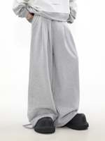 Pantalon de survêtement unisexe ample pour se détendre avec style - Polyester/Coton coupe-vent et respirant, grandes tailles, prêt pour l'hiver