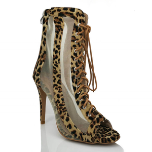Zapatos <span class=keywords><strong>De</strong></span> Baile <span class=keywords><strong>De</strong></span> salón <span class=keywords><strong>De</strong></span> <span class=keywords><strong>Salsa</strong></span> Latina para mujer, nobuk <span class=keywords><strong>De</strong></span> leopardo con malla, altura <span class=keywords><strong>De</strong></span> tacón <span class=keywords><strong>De</strong></span> 10cm, Zapatos <span class=keywords><strong>De</strong></span> Baile - Product Image 1