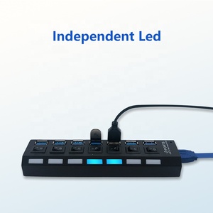 <span class=keywords><strong>USB</strong></span> 3.0 Máy Tính Xách Tay Đa Cổng <span class=keywords><strong>OTG</strong></span> 7 Cổng <span class=keywords><strong>USB</strong></span> <span class=keywords><strong>Hub</strong></span> Với Nguồn Điện Riêng Lẻ - Product Image 5